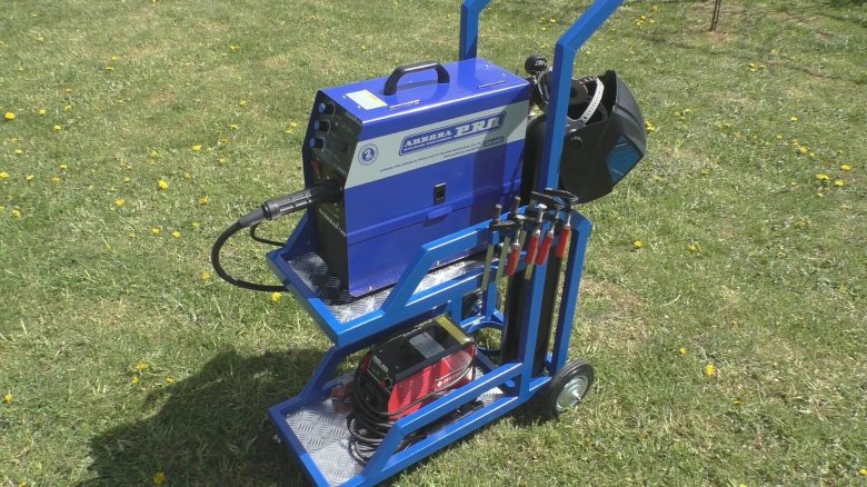 Тележка под сварочный аппарат Аврора Оверман