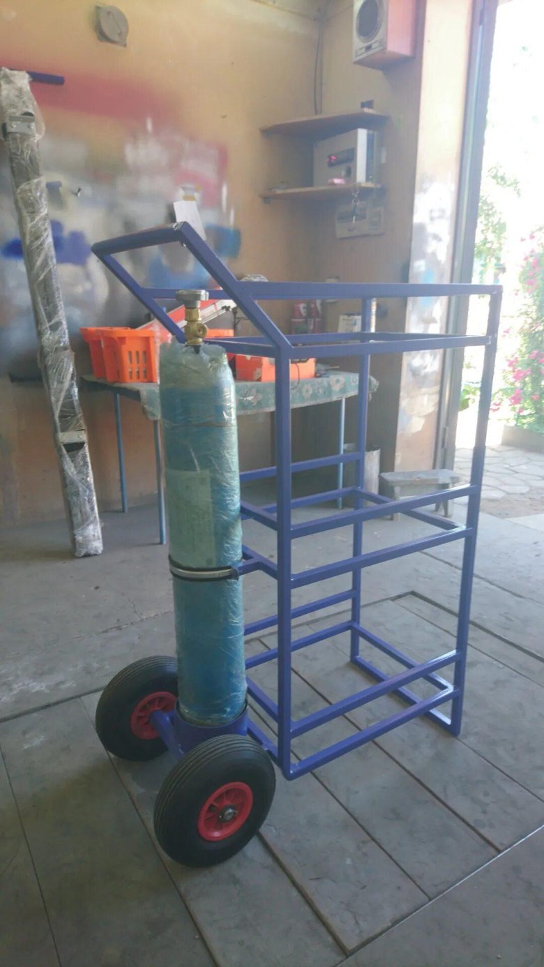 Тележка для углекислотного баллона 10л
