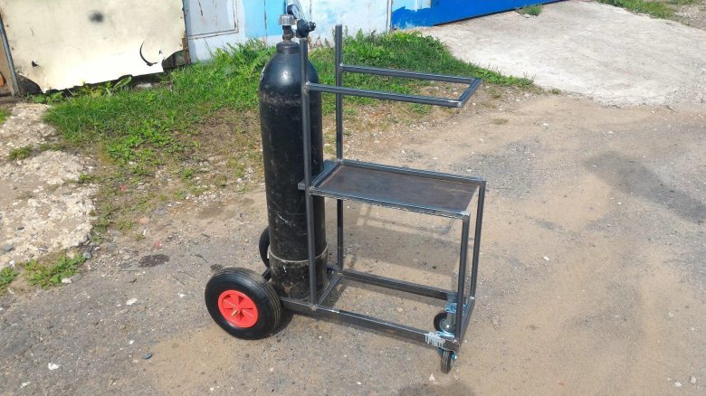 Тележка для полуавтомата Старк