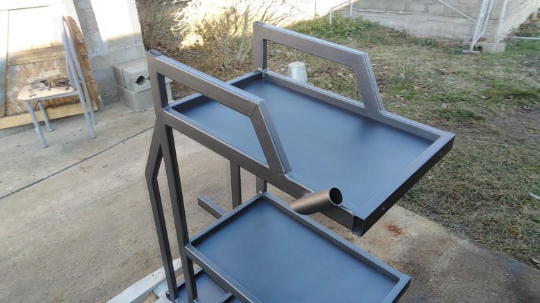 Тележка для сварочного полуавтомата