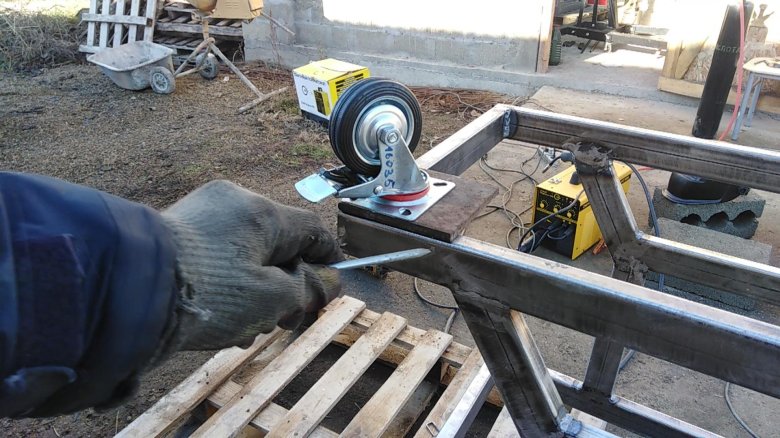 Сварочная тележка Чезганова