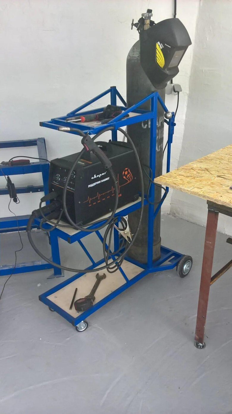 Телега под сварочный полуавтомат Сварог