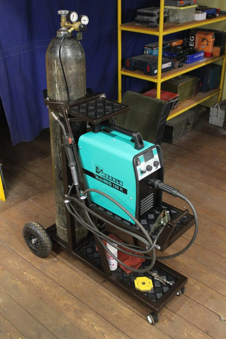 Тележка под сварочный полуавтомат