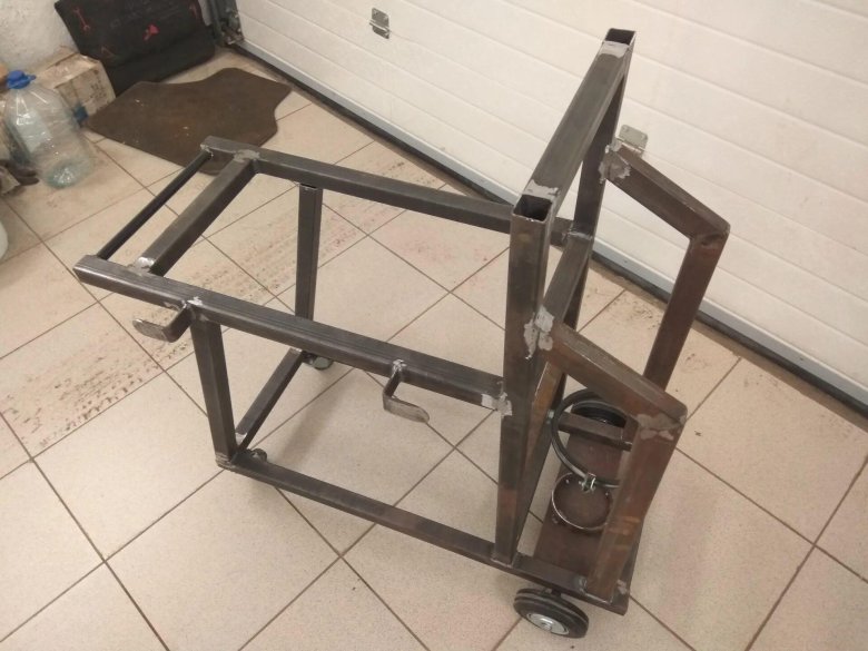 Тележка для полуавтомата драйв 2