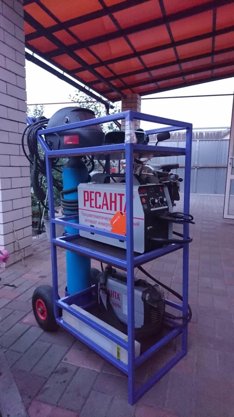 Тележка для полуавтомата Аура 205