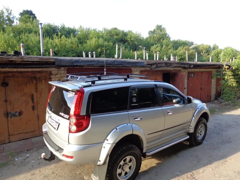 Экспедиционный багажник на Ховер н2