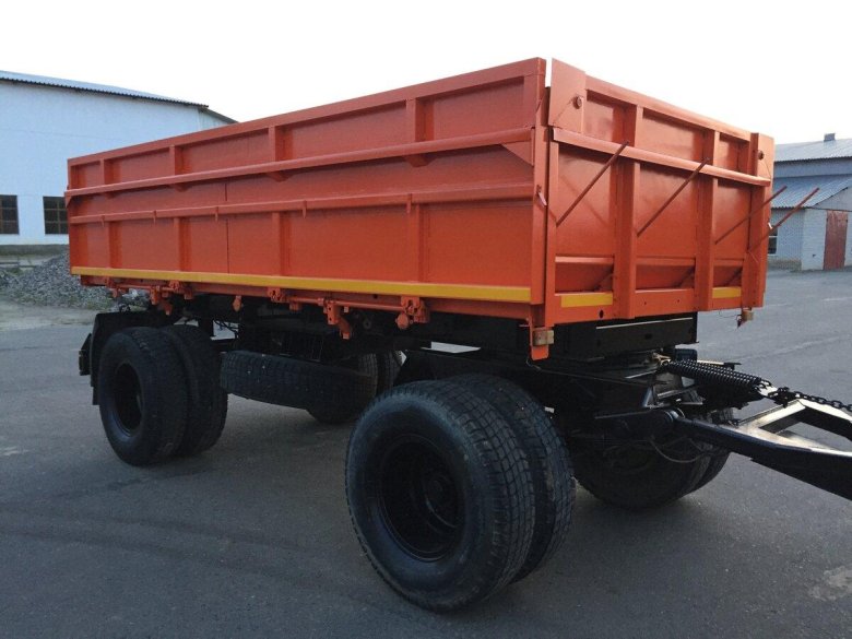 Самосвальный прицеп СЗАП-8543