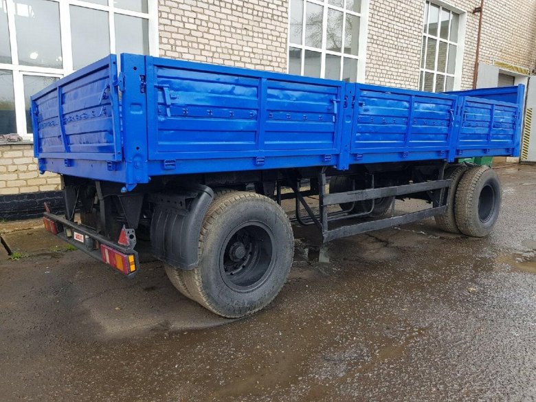 Бортовой прицеп СЗАП-8357