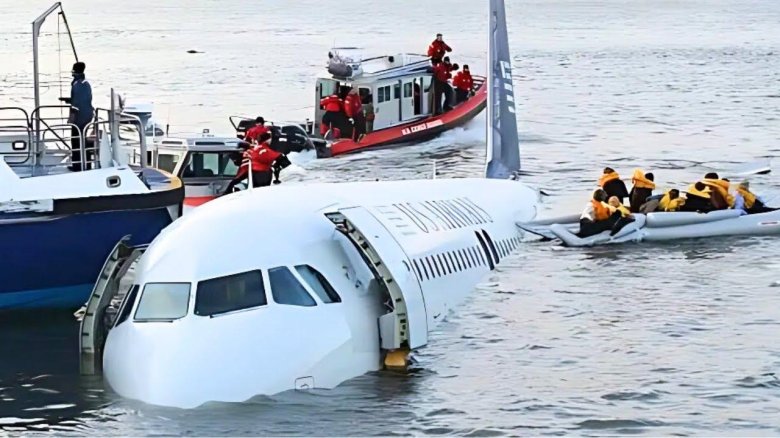 Посадка а320 на Гудзон