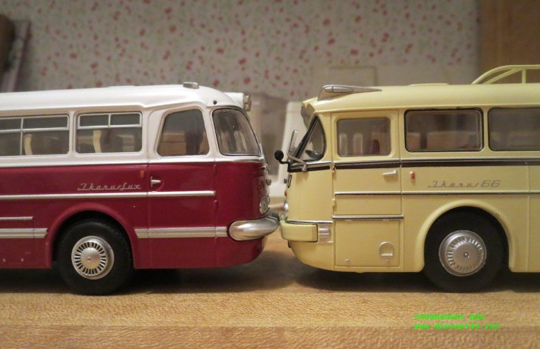 Модель автобуса Ikarus 66