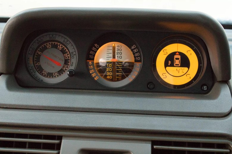 Кренометр Mitsubishi Pajero 2