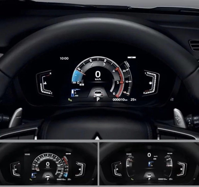 Приборная панель Mitsubishi Pajero Sport 3