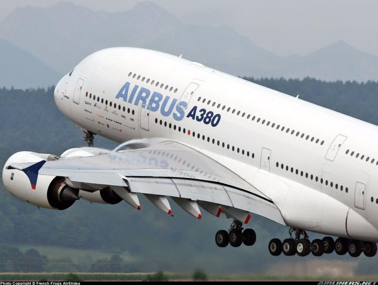 Самый большой Аэробус а380
