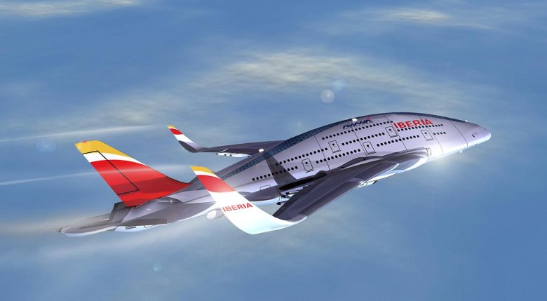 Трехэтажный самолет