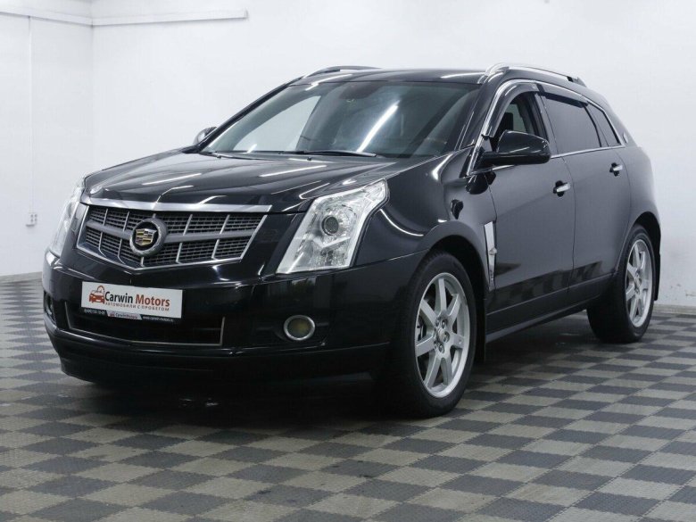 Cadillac SRX II 3.0 v6 4wd at (271 л.с.) черный с пробегом на снегу