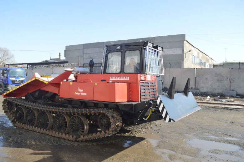 Машина трелевочная гусеничная ТЛП-4м-034