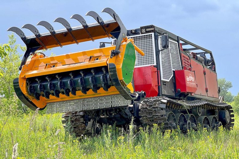 Мульчеры самоходные на гусеничном ходу, мощность 184 КВТ (250 Л.С.)