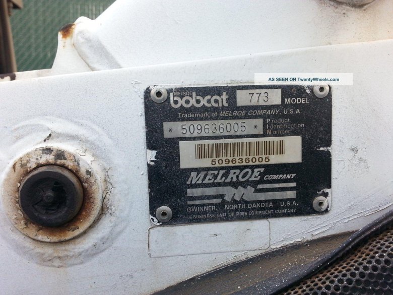 Sg60 Bobcat шильда