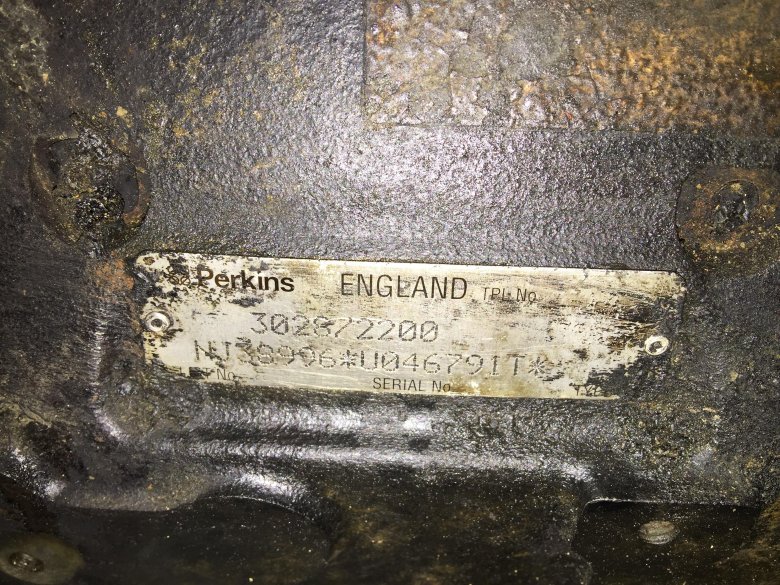 Перкинс номер двигателя 2166/2200