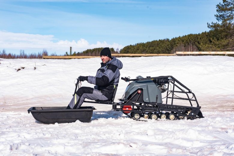 Мотобуксировщик «Бурлак»-м2 LFK 15л.с.