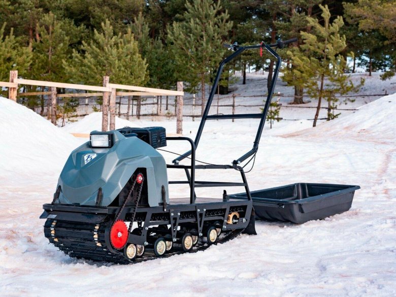 Мотобуксировщик «Бурлак»-м2 LFK 15л.с.