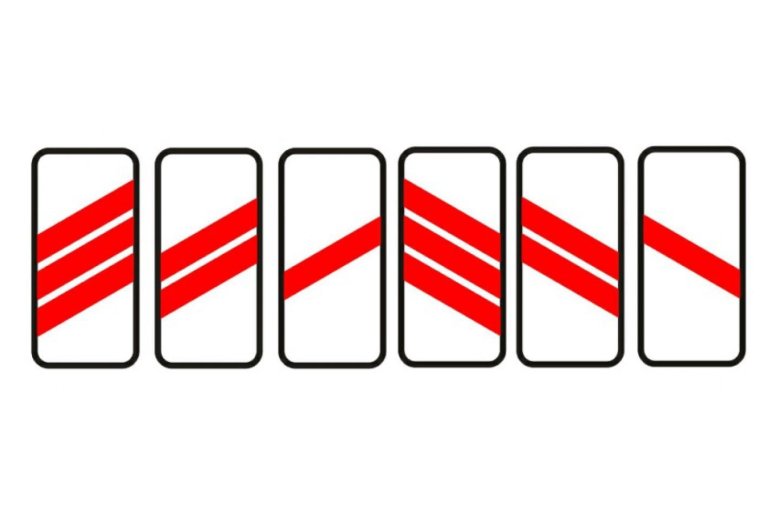 Знаки 1.4.1 - 1.4.6. "приближение к железнодорожному переезду".