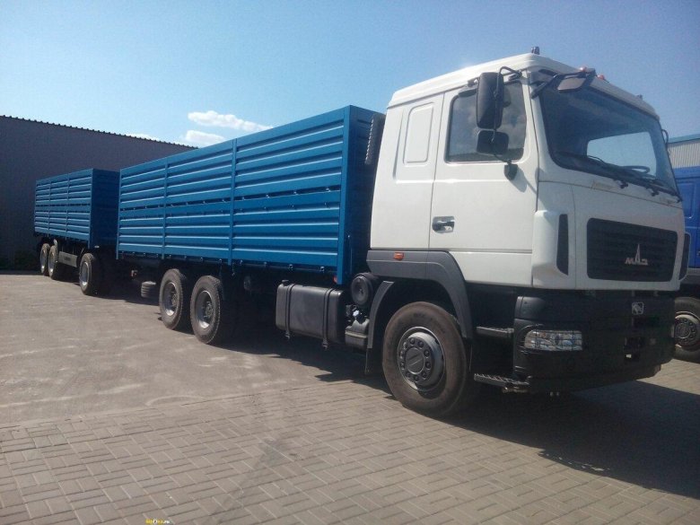 МАЗ 6312 бортовой зерновоз