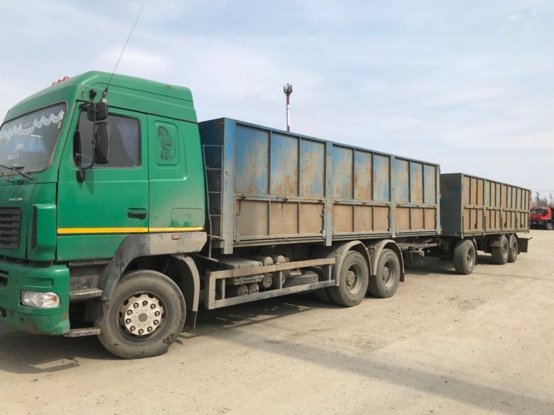 МАЗ 6303 зерновоз