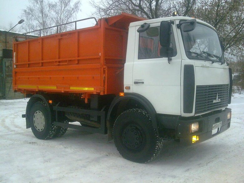 МАЗ 5550 самосвал сельхозник