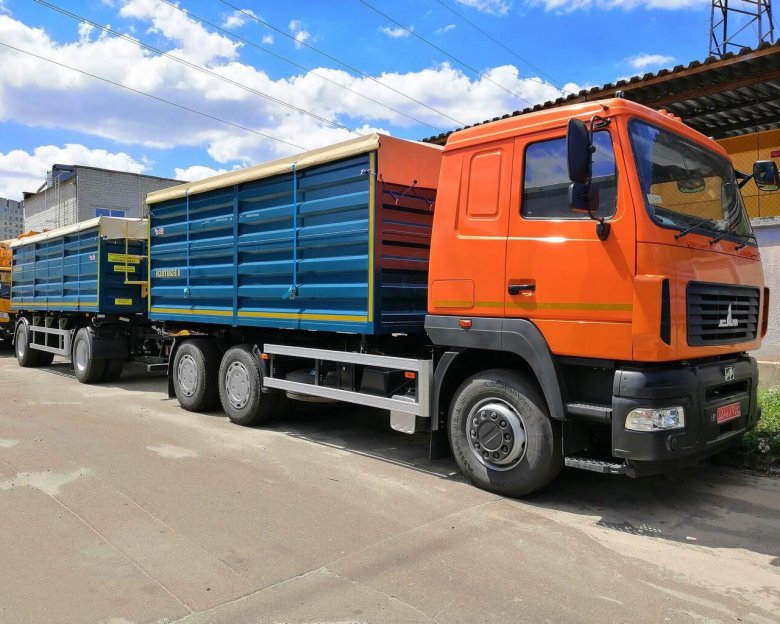 МАЗ 6501 зерновоз