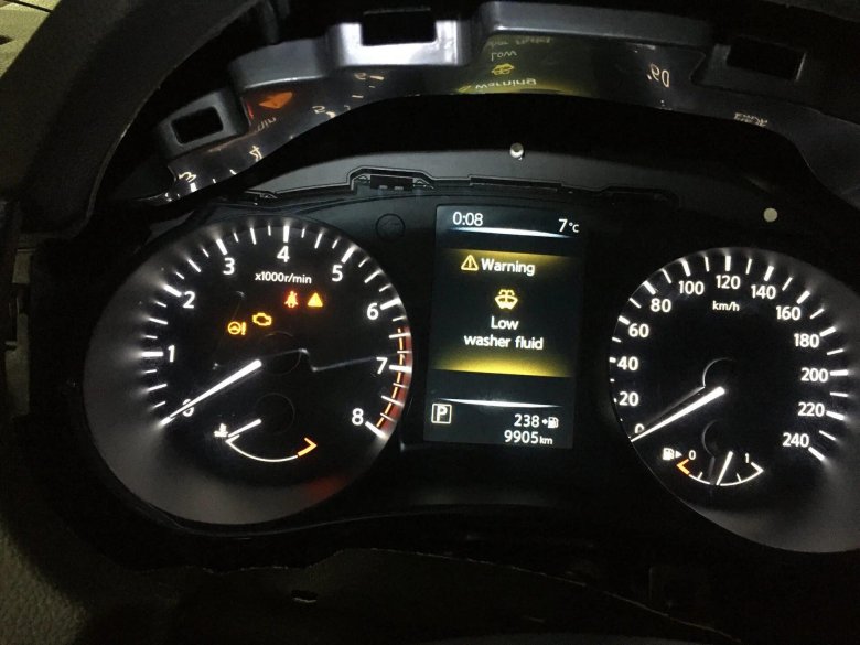 Qashqai j11 панель приборов