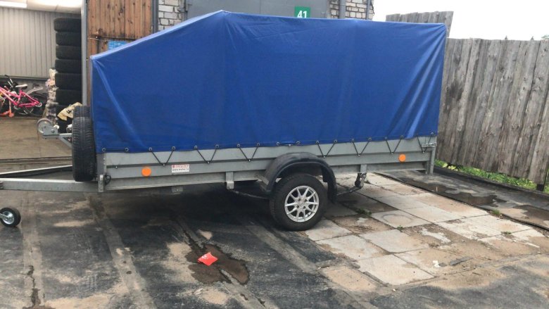 Прицеп для легкового автомобиля 3.5х1.5 за ниву