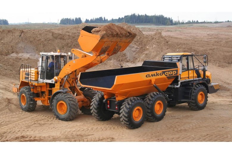Фронтальный погрузчик Амкодор 352с