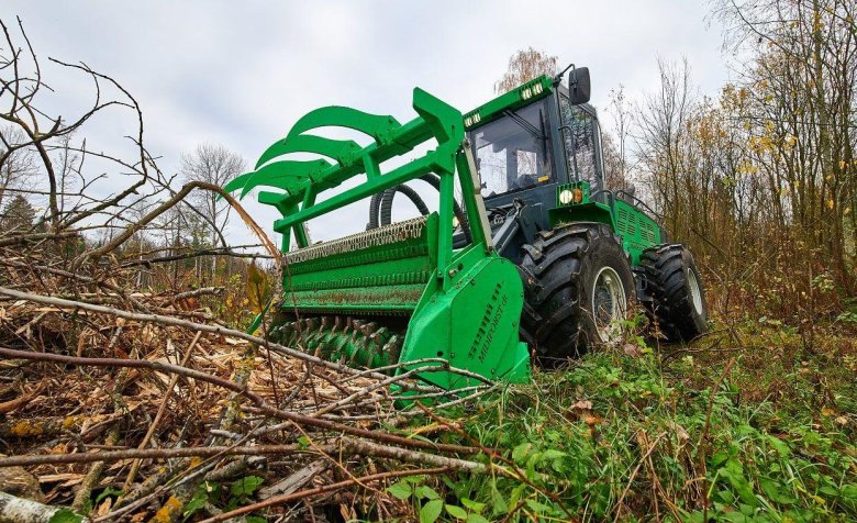 Амкодор мульчер самоходный