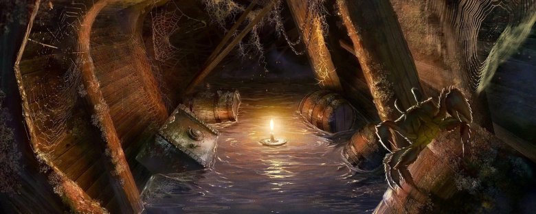 Трюм пиратского корабля