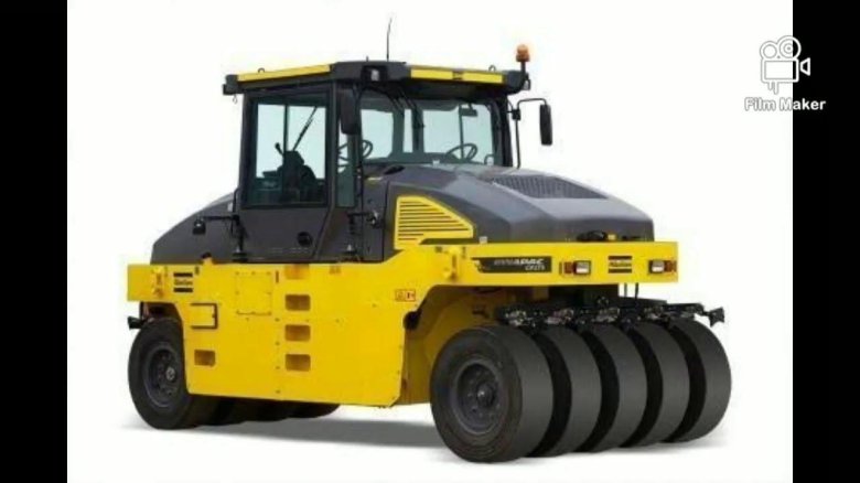 Каток самоходный пневмоколесный