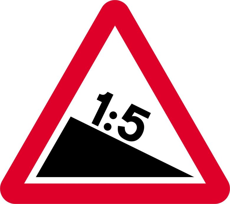 Знак подъема