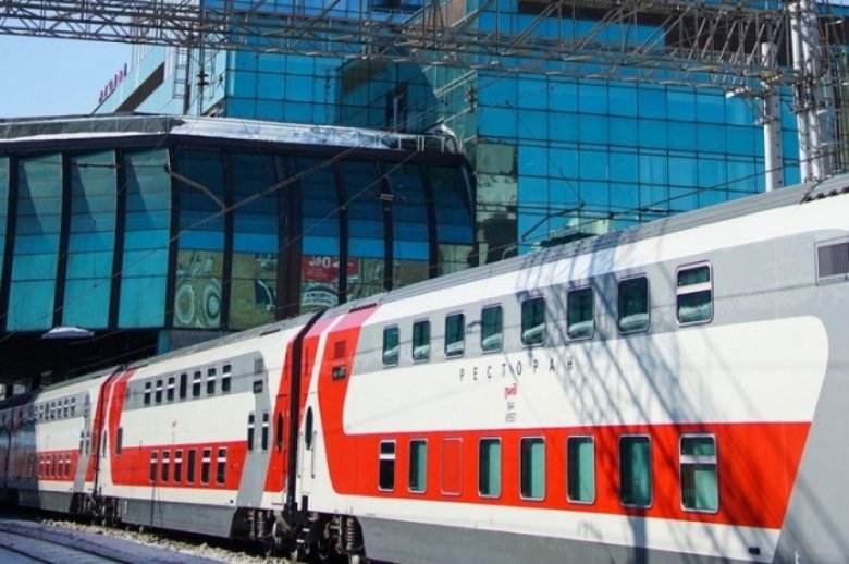 Двухэтажный поезд Самара