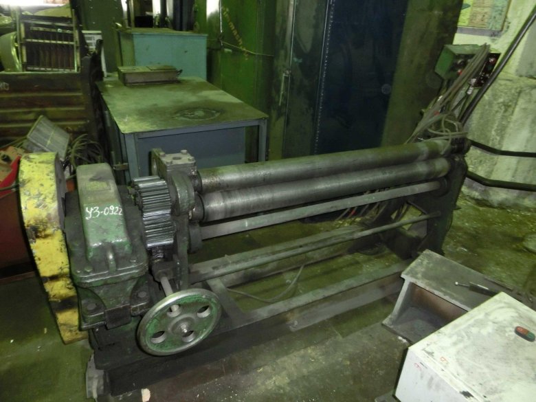 Вальцы трехвалковые метал мастер 1300