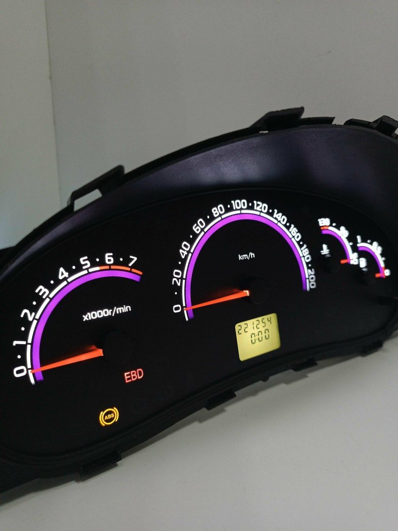 Щиток приборов Калина 2 Люкс