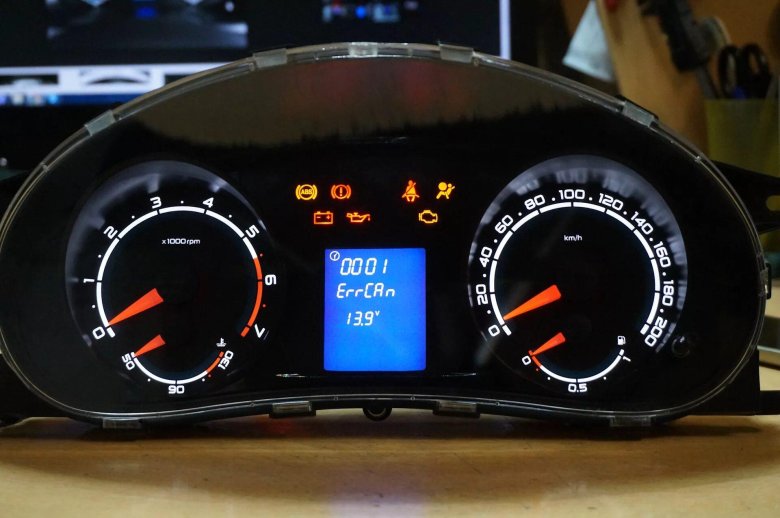 Пересвет приборки Приора 2