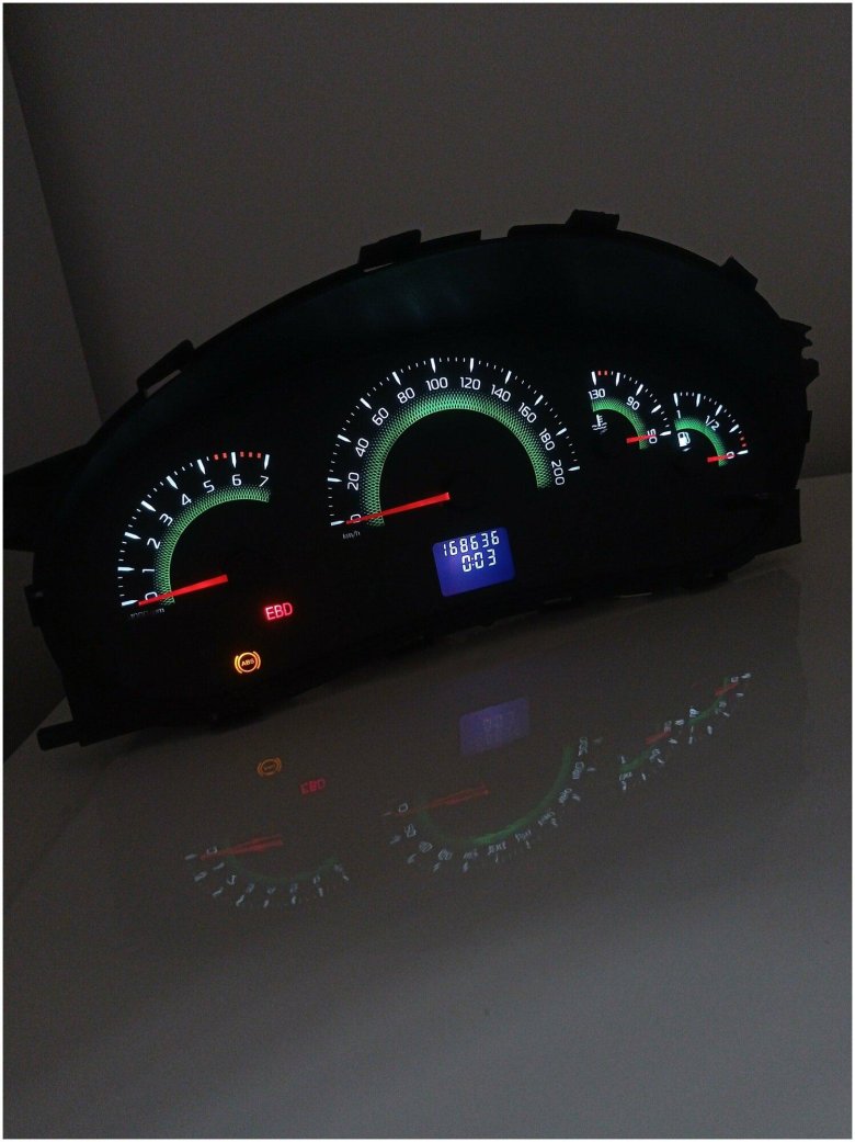 Накладка на щиток приборов Lada Priora