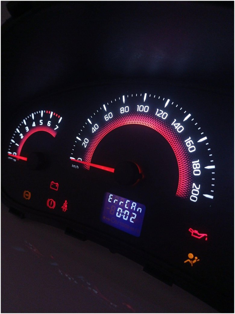 Накладка на щиток приборов ВАЗ 2112