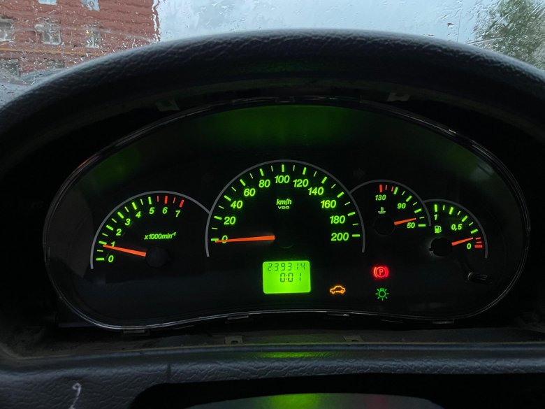 Приборка Приора 1