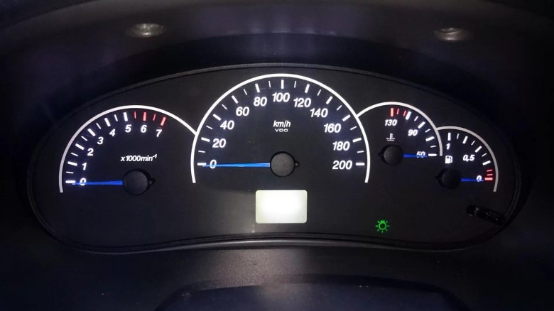 Пересвет приборной панели Приора 1