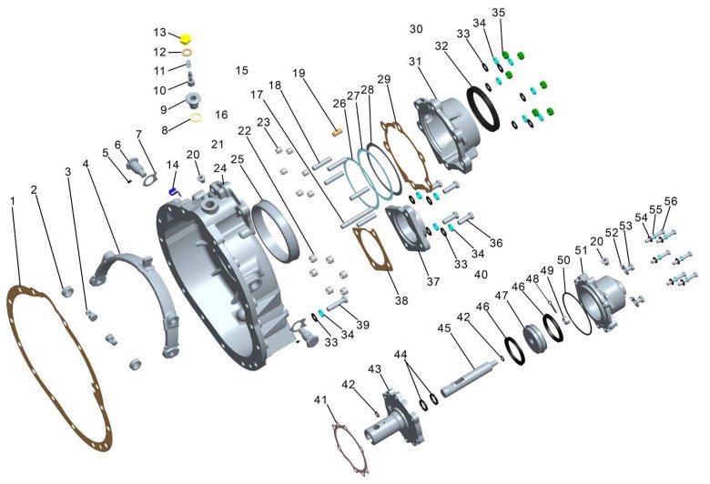 КПП ЯМЗ-238 С демультипликатором
