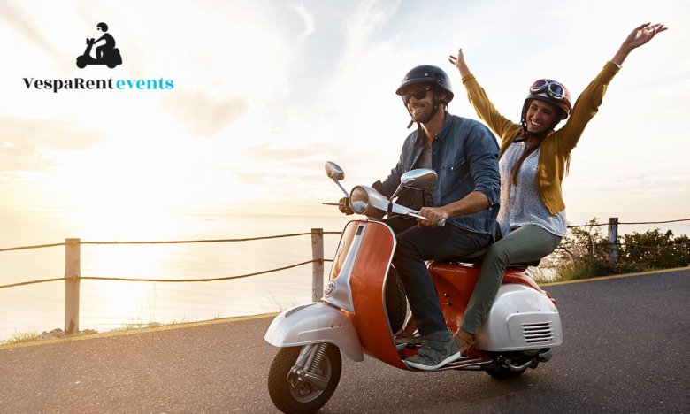 Человек на мопеде