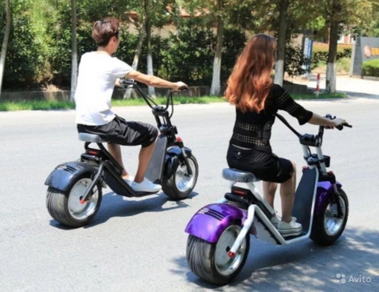 Электроскутер el-Sport citycoco New Design 1000w 60v/12ah