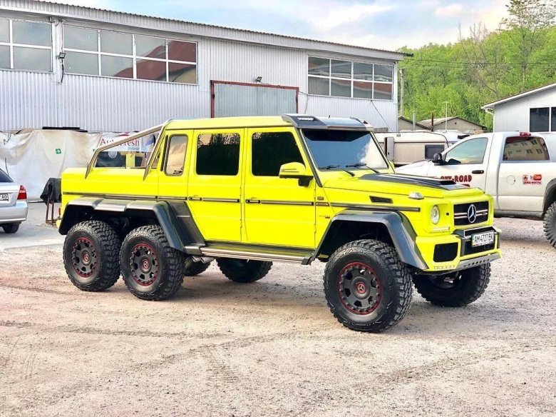 Мерседес Гелендваген 6х6