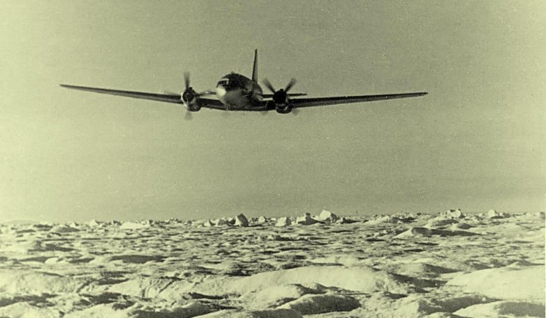 Ил-14 ледовая разведка